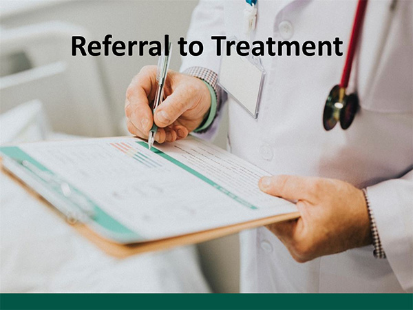 View Referral to Treatment course